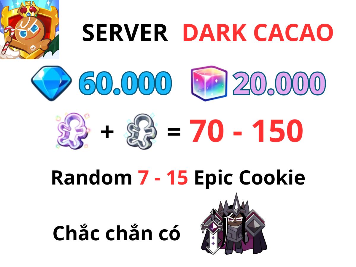 [Dark Cacao] Cookie Run : Kingdom 12K
